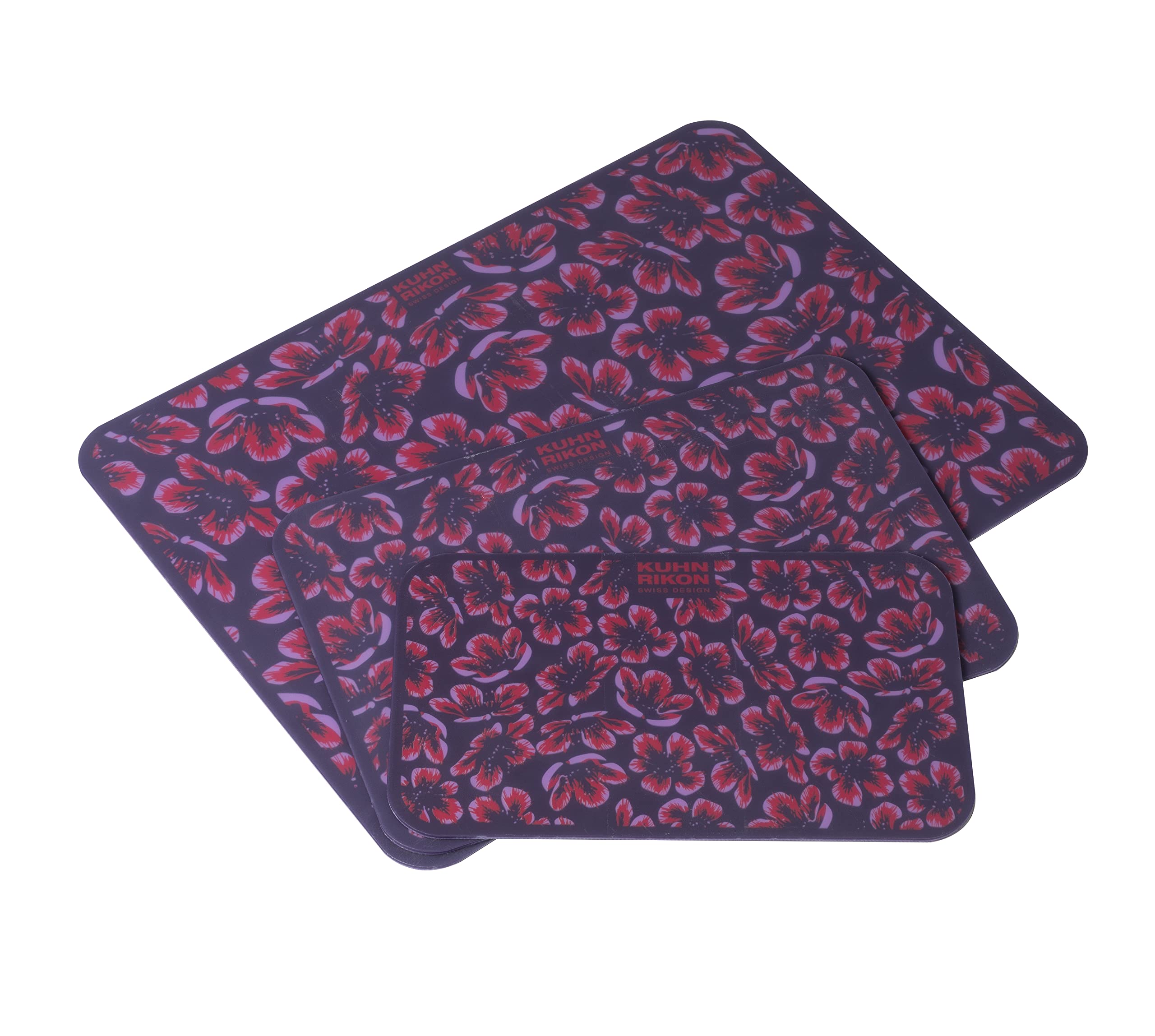 Kuhn Rikon 3-Piece Floral Printed Cutting Boards