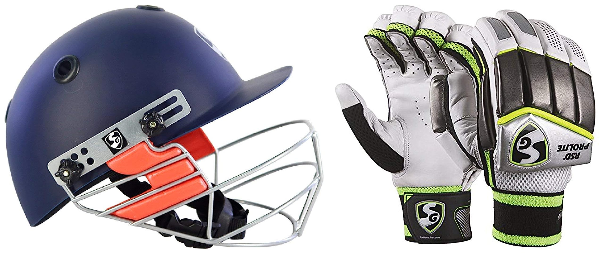 SG RSD Prolite Cricket RH Batting Leather Gloves, Adult (Assorted) Optipro Cricket Helmets, Medium, Navy Blue (B0C99KH3QC) Amazon Price History, Amazon Price Tracker