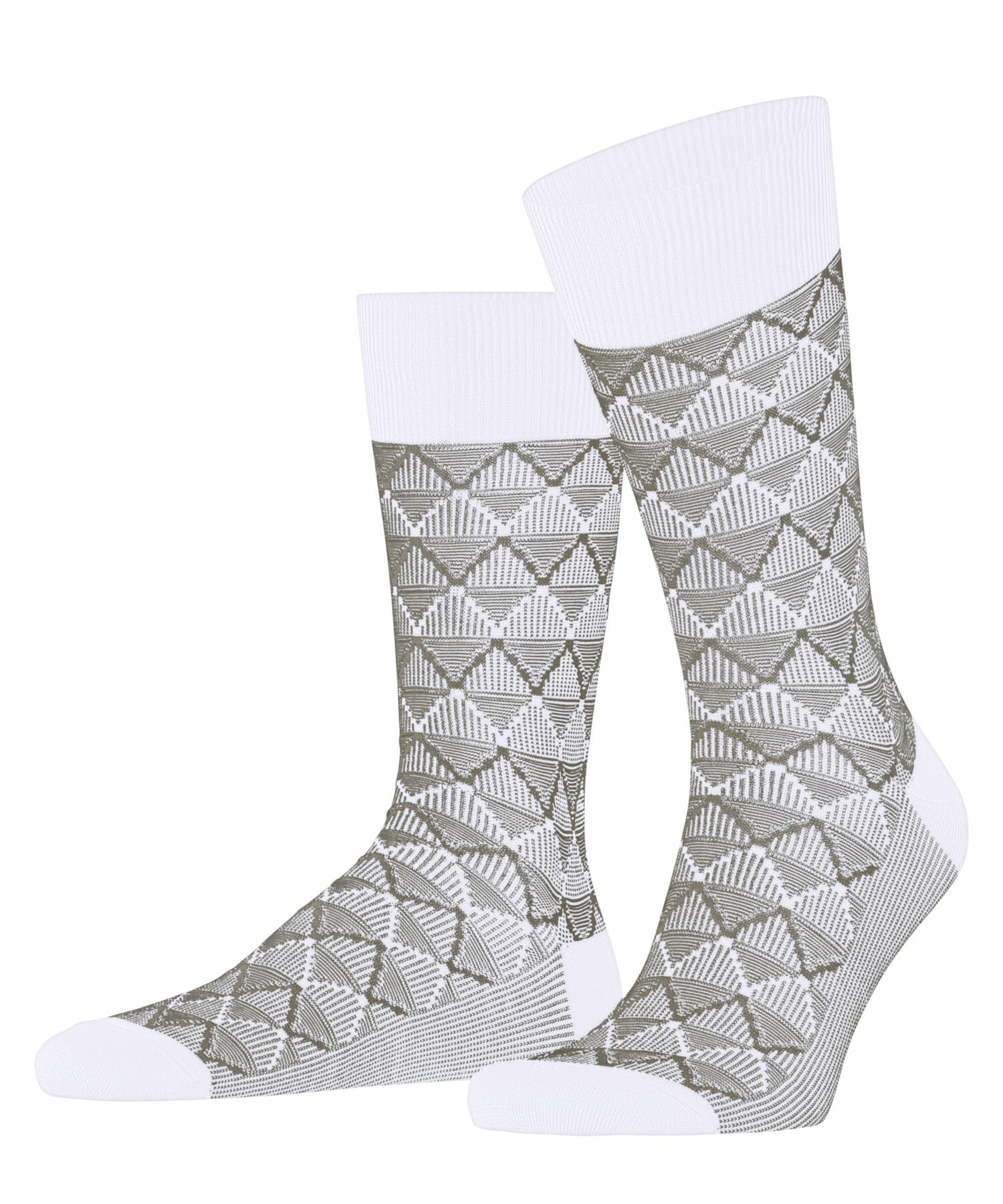 FALKE Herren Colonial Style Socken atmungsaktive biologische nachhaltige Baumwolle gemustert 1 Paar