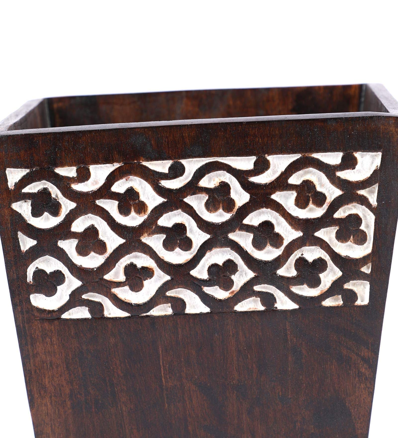 Elegant Wooden Paper Bin - THE URBAN STORE -6
