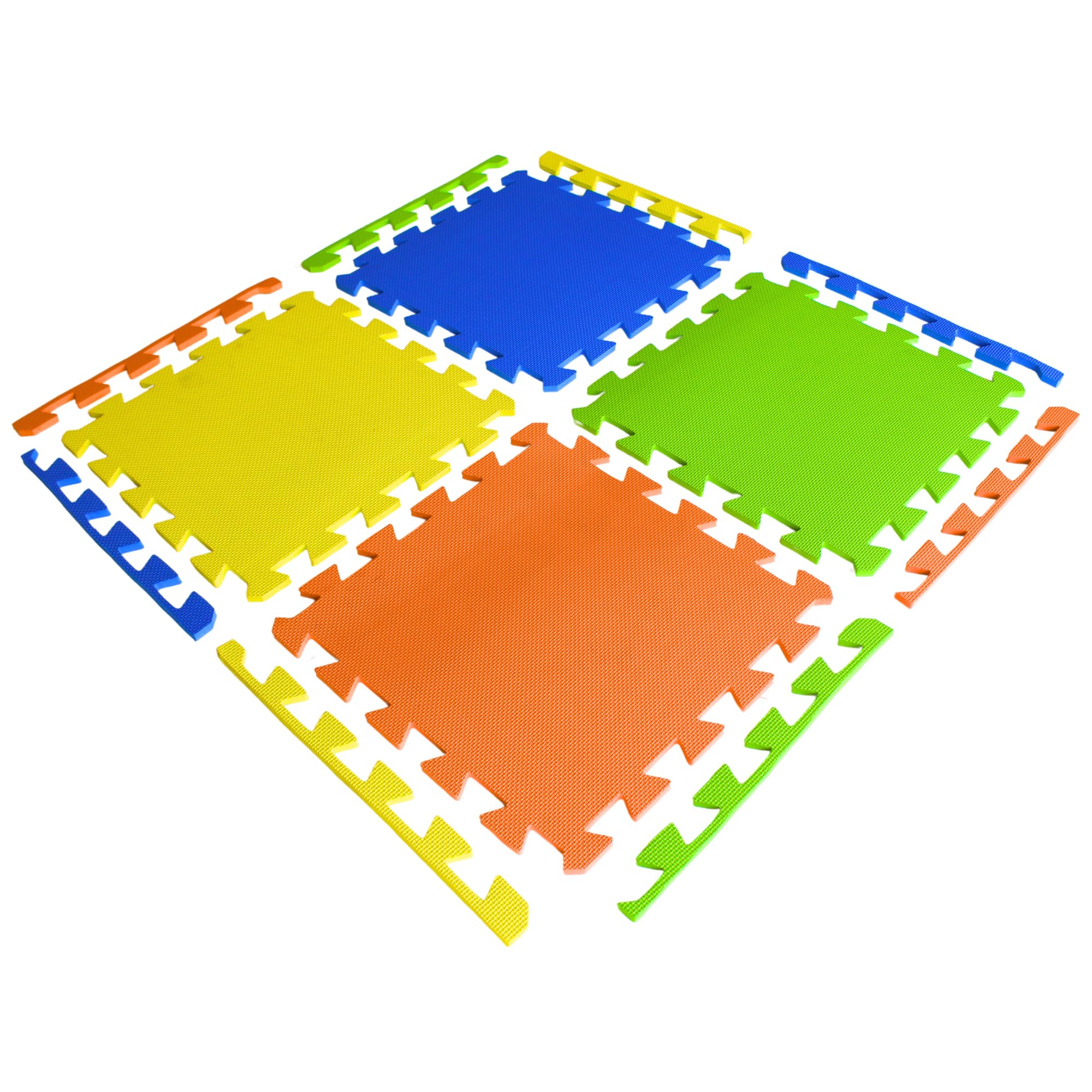 POLYTAG MATS Interlocking Kids Play Mat - 12.5mm Thick Colorful EVA Foam Tiles, Non-Toxic, Waterproof, Easy to Assemble, Puzzle Mats (Pack of 4) (B0CQM2SWWH) Amazon Price History, Amazon Price Tracker