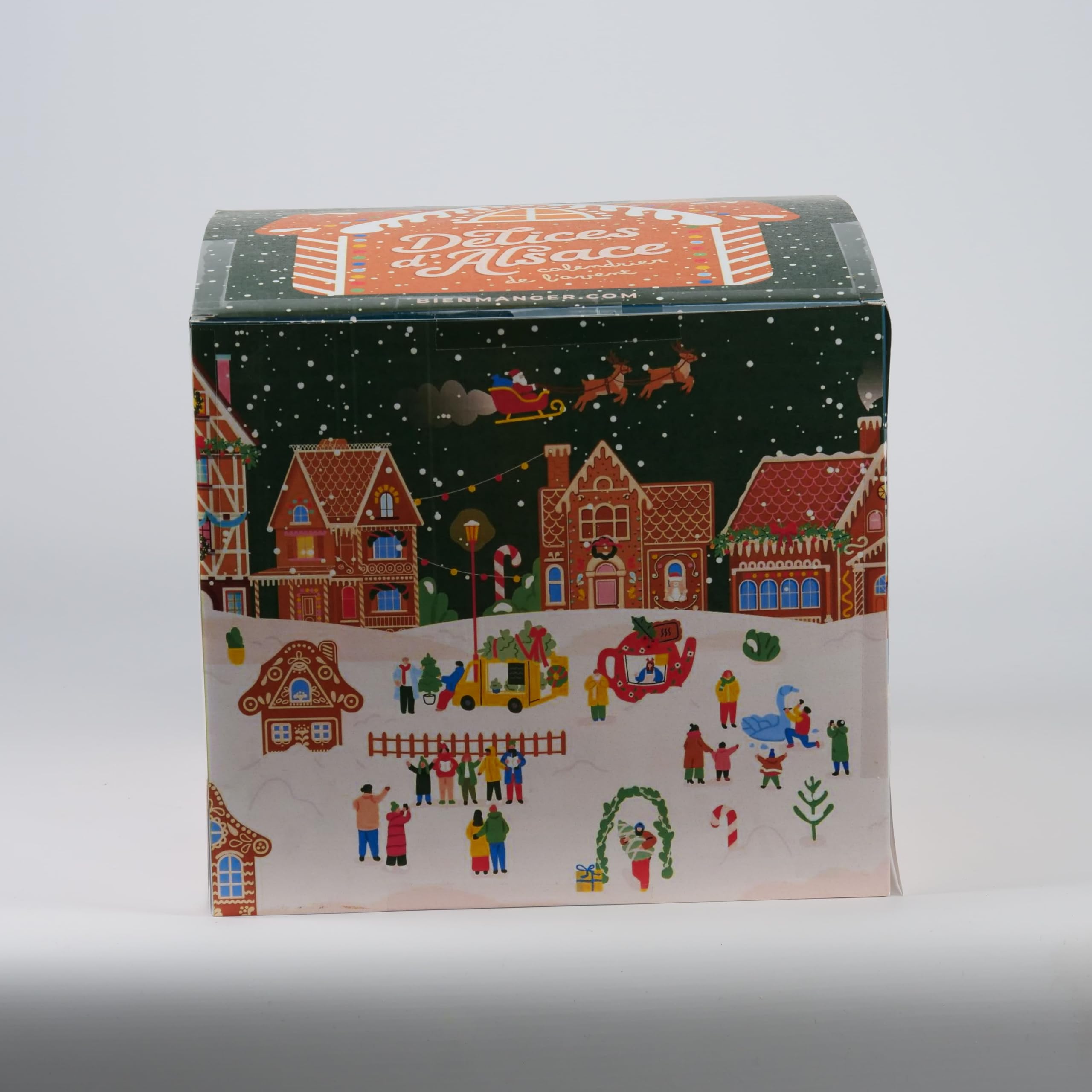 Calendrier de l'Avent Délices d'Alsace - 24 spécialités alsaciennes à découvrir - Calendrier de l'avent gourmand - Cadeau Noël BienManger.com