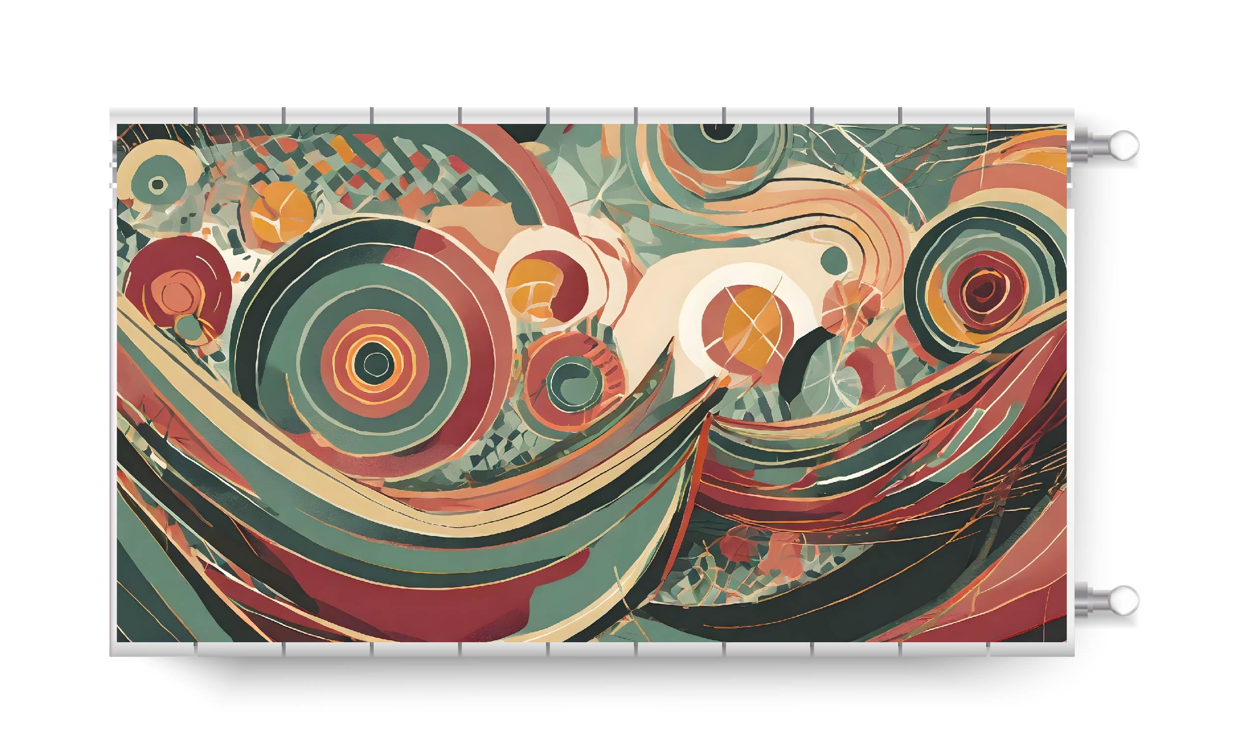 JAROGRAF Magnetic Radiator Cover – Decorative Interior Radiator Mat, Easy No-Drill Installation, and Designs — image 1