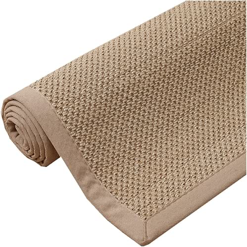 Natural Sisal Rug Carpet，Bamboo Carpet Runner, Cat Scratcher Mat Pads