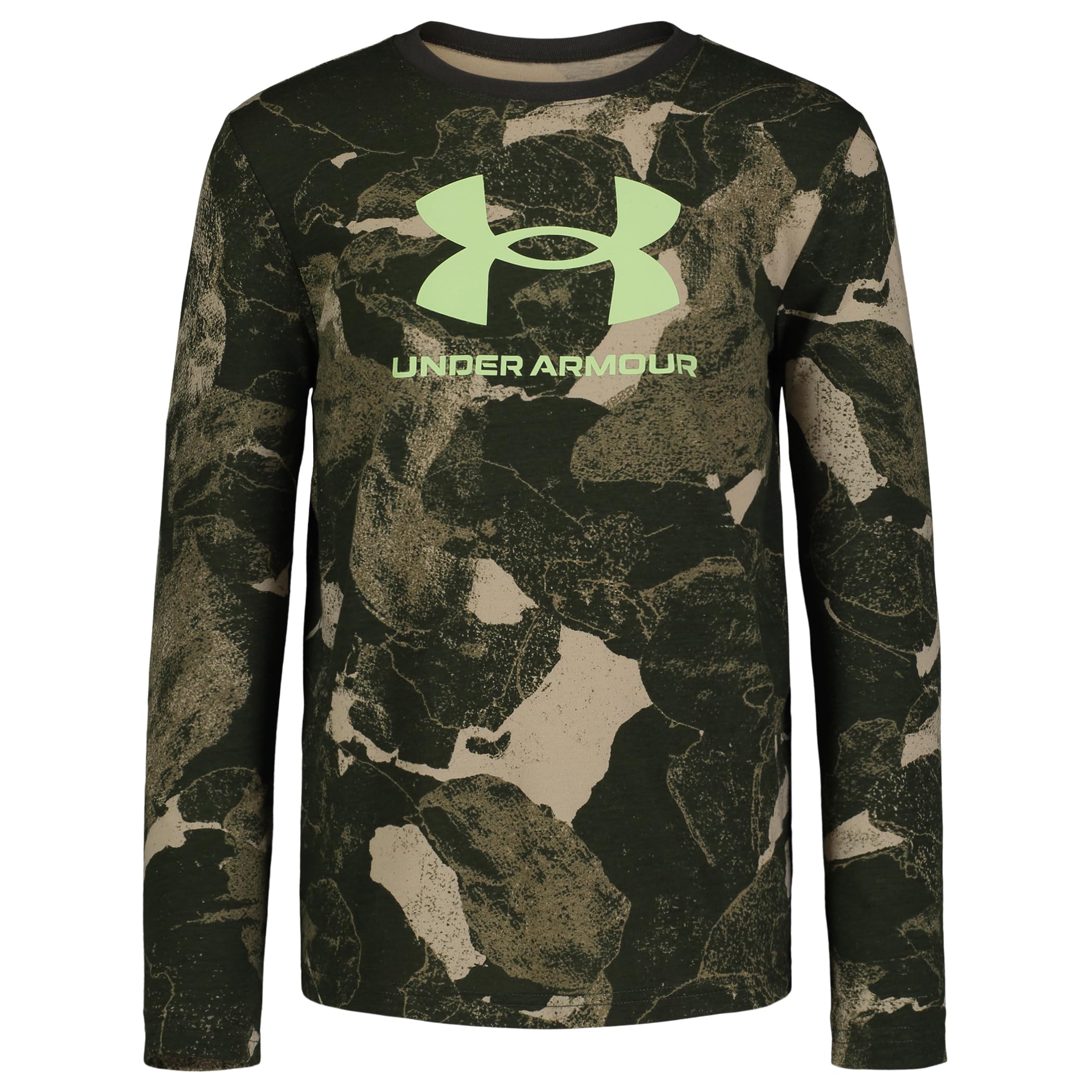 Under Armour Boys' Long Sleeve Graphic T-Shirt, Lightweight &amp; Breathable, Outdoor Collection