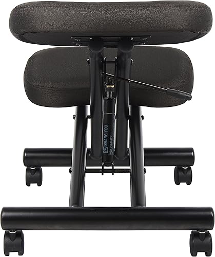 Miniatura 2 de Boss B248 taburete ergonómico para rodilla - Color negro, Metal Madera, Negro