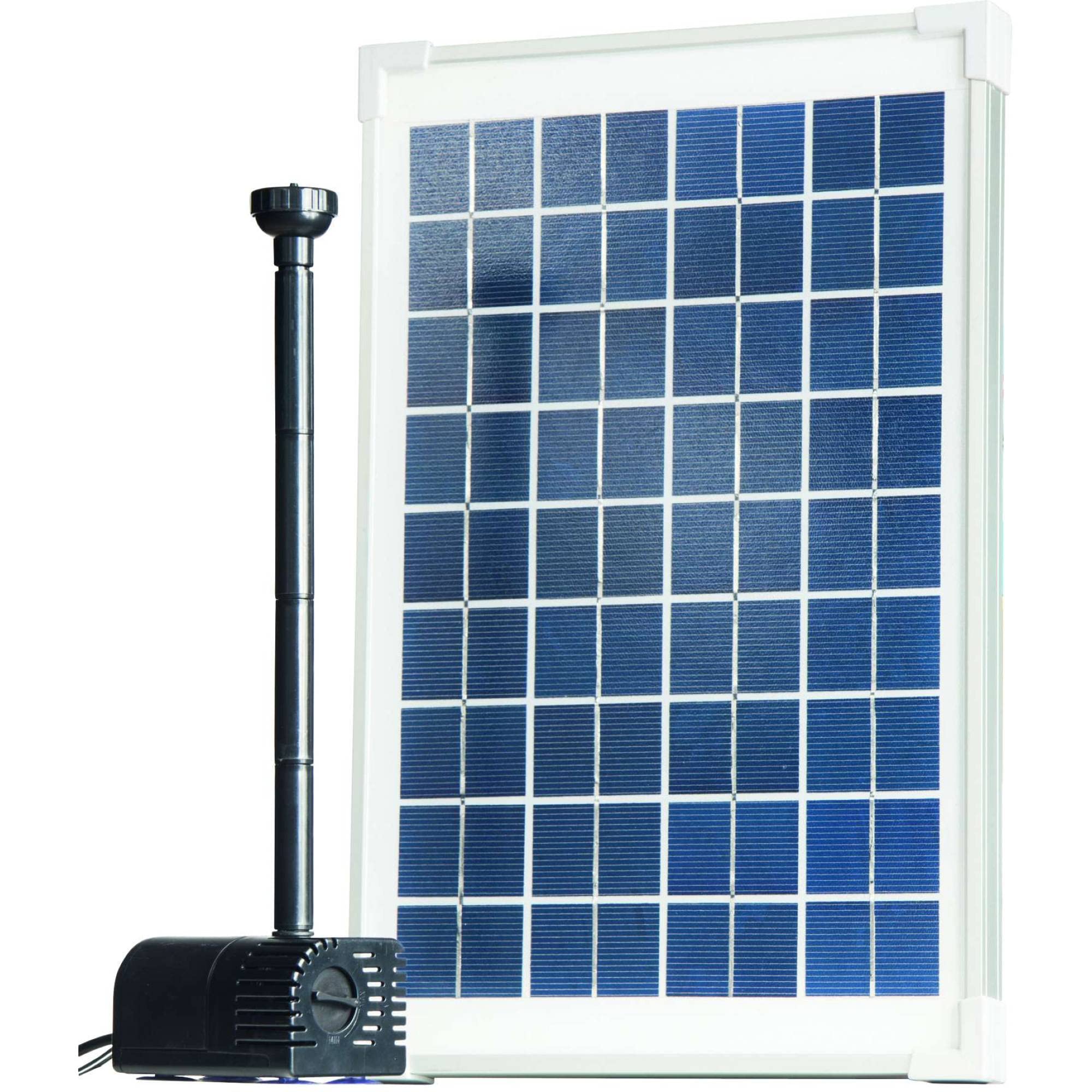Solar-Teichpumpen-Set HEISSNER SP610, 610 l/h,mit Panel