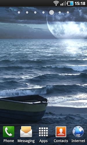 Moonlight Beach Live Wallpaper – vue 4
