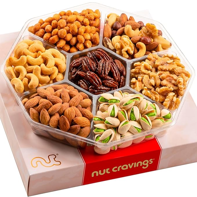 Yummy NUT CRAVINGS Assorted Nut Tray (Under $30)