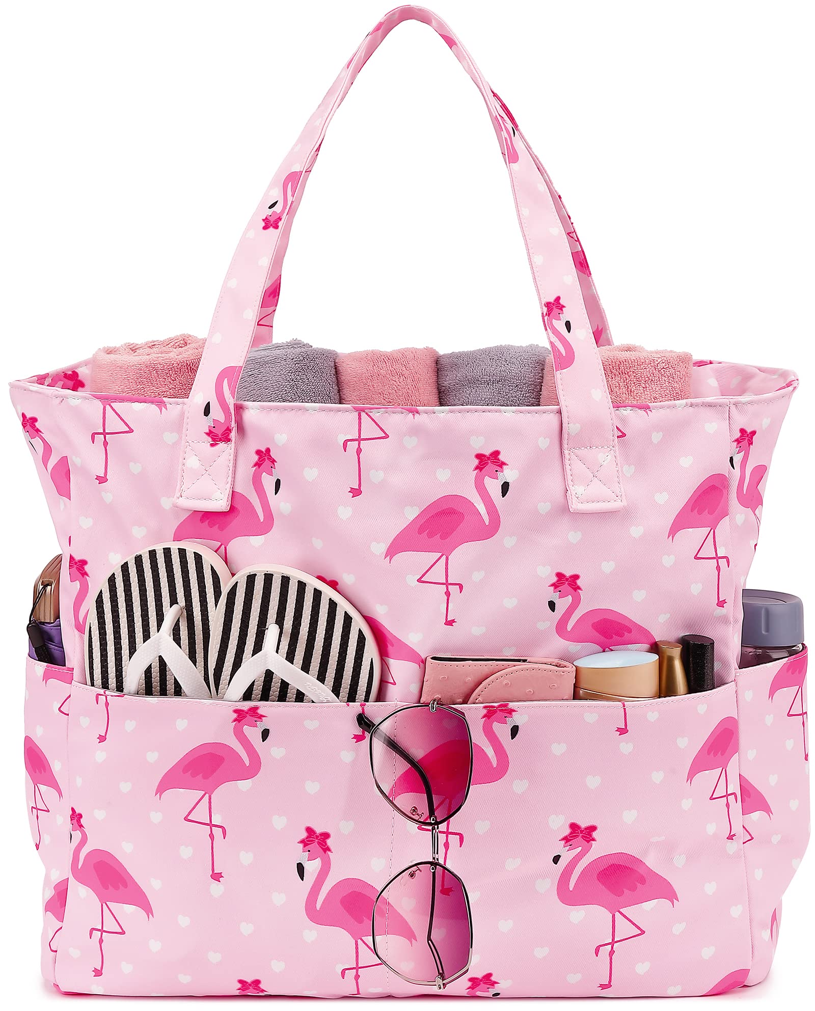 Bolsas de playa impermeables extra grandes con compartimento de piscina 8
