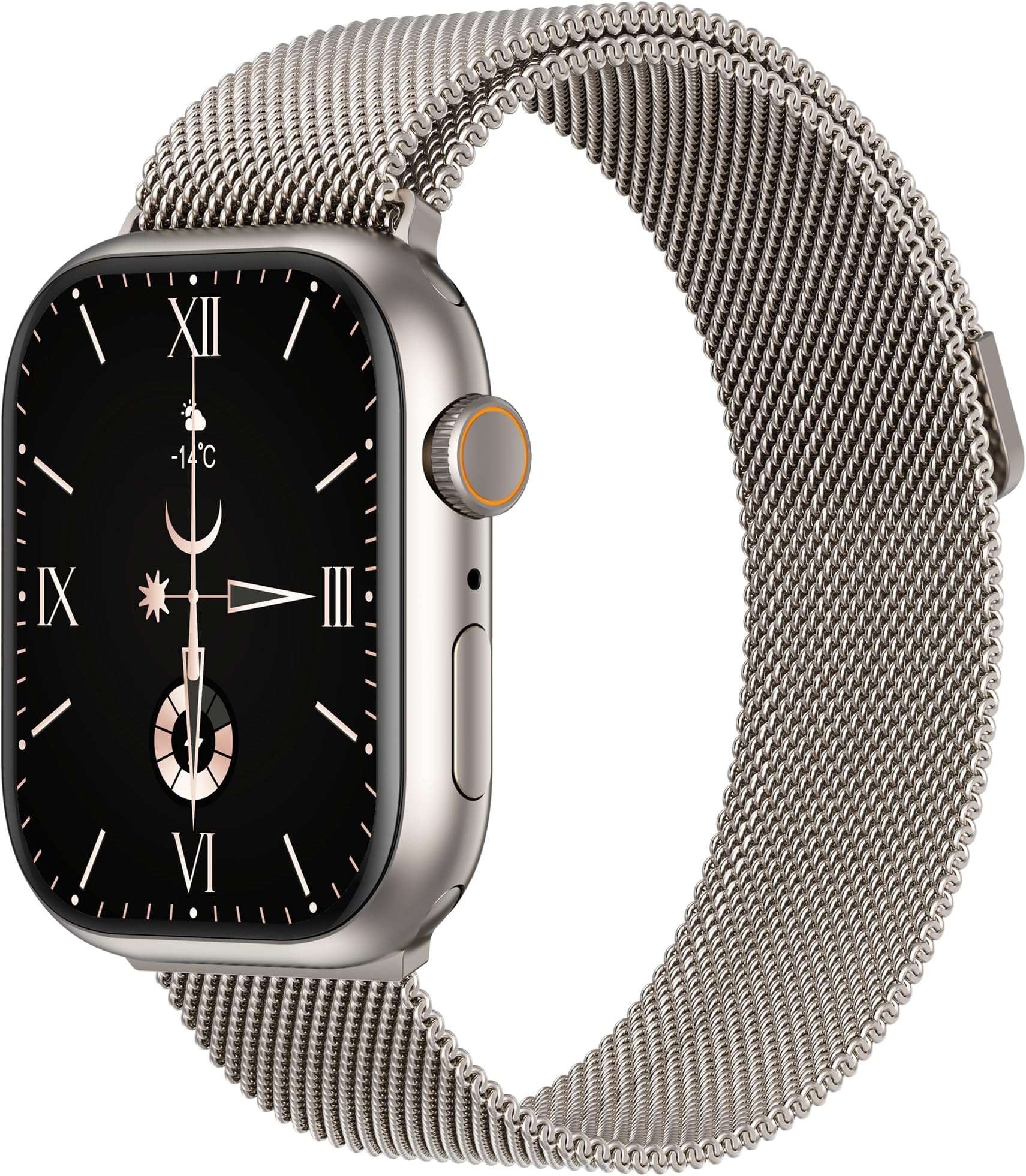 G-Tab FT9 2.2 Inches Amoled Smart Watch with Muslim Prayer Timings, Tasbih Counter Feature, Quran Audio Recitation, Calorie monitoring, heart rate, and blood oxygen monitoring, silver colour