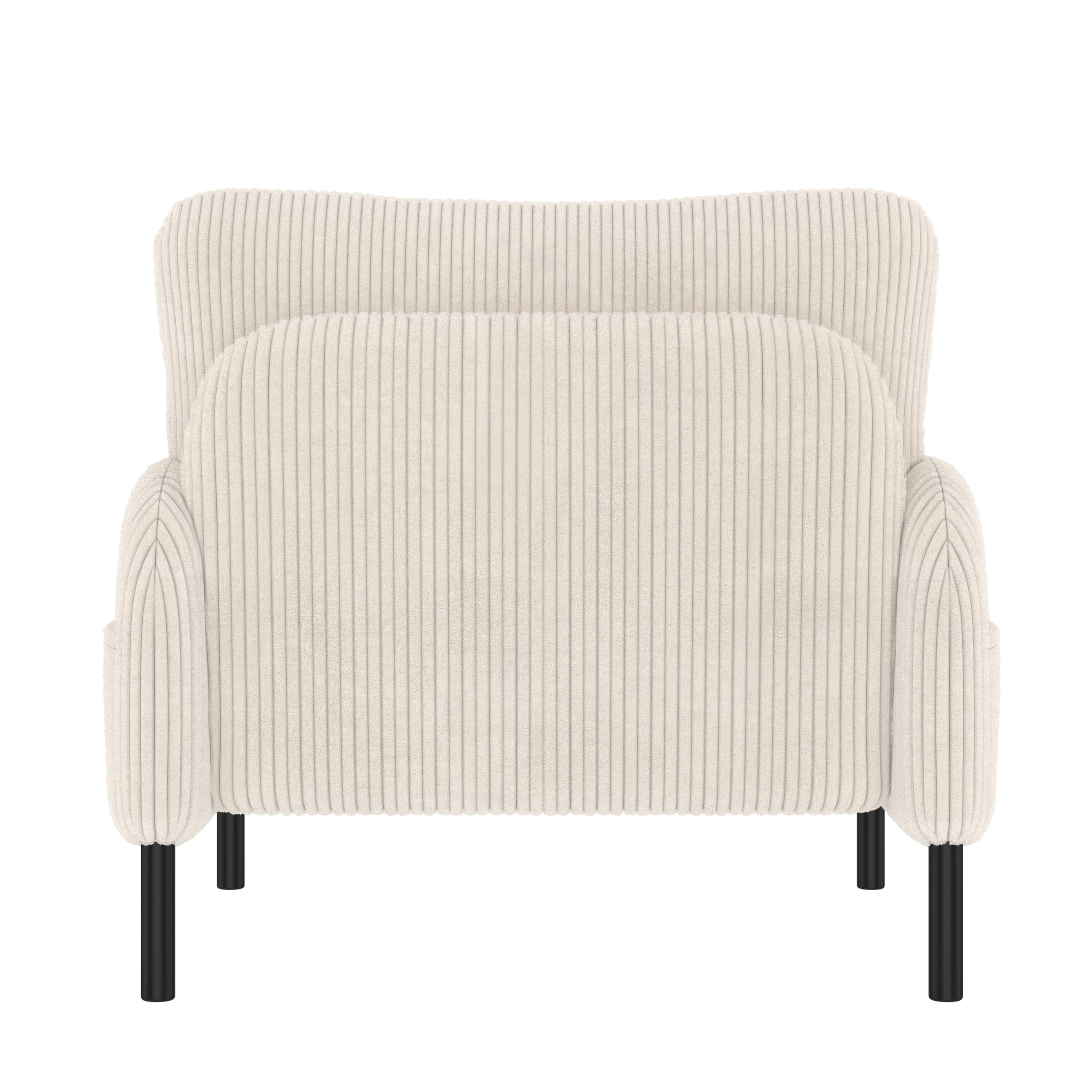 SACOOL Tela de terciopelo, cómoda profundidad del asiento, reposabrazos con bolsillos laterales en ambos lados, estructura sólida, adecuado para diferentes escenas, salón, dormitorio y estudio
