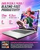 HP 17.3" Touchscreen Laptop, 32GB RAM, 1TB SSD, AMD Ryzen 5 7430U CPU | Carga Rápida, Tecla AI Copilot, HDMI, Wi-Fi 6, Pantalla Grande, Computadora Windows 11 Pro para Negocios y Hogar con Accesorios 5