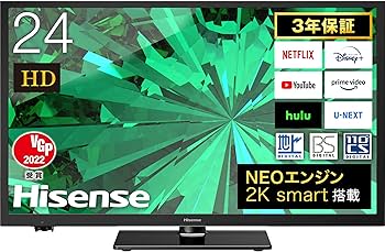 Amazon.co.jp: ハイセンス 24V型 ハイビジョン 液晶テレビ 24A40G