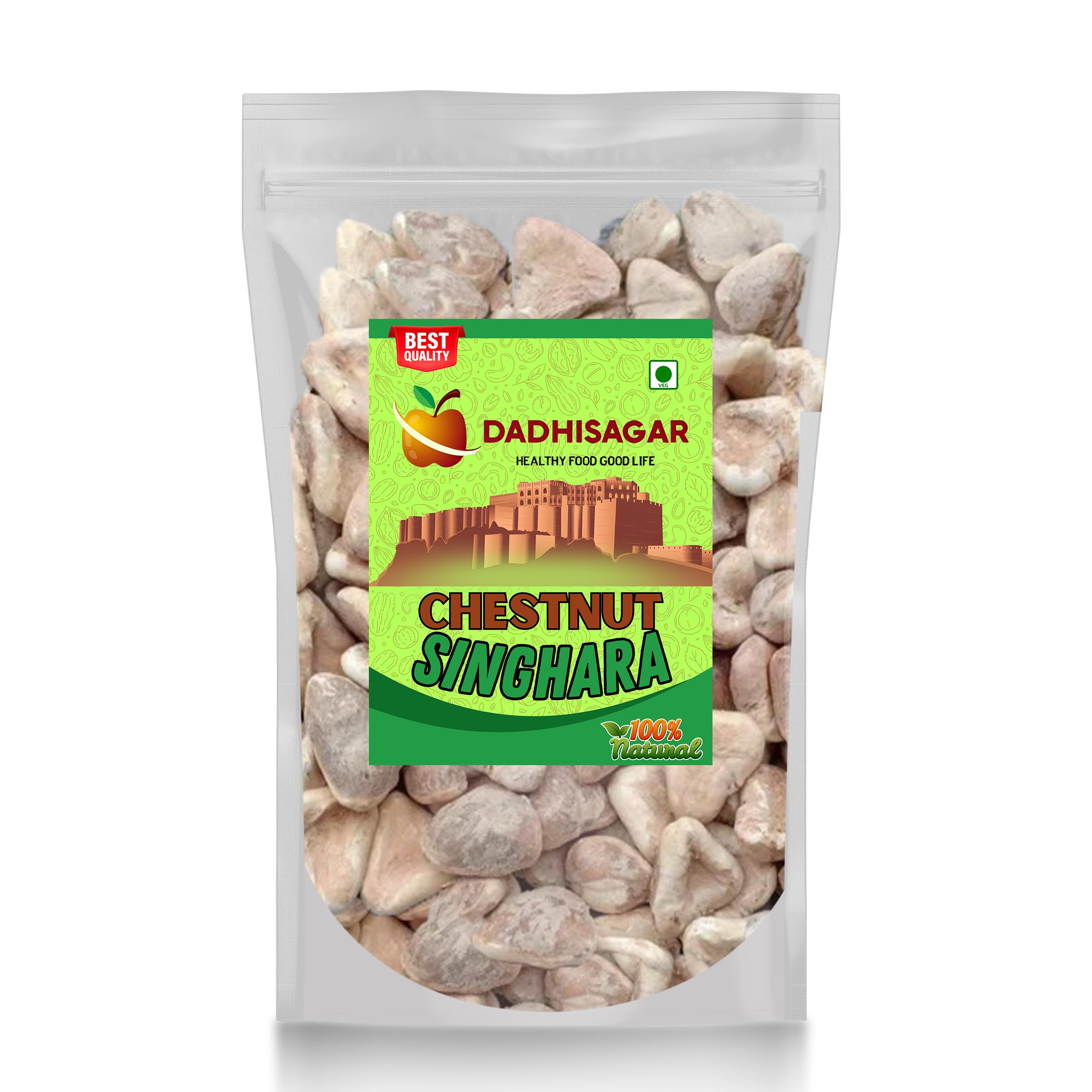 DADHISAGAR Naturals Dried Chestnut Singhara – 1kg Pack | Singhada Dry Fruit Sabut Sukha Singhara | Healthy Whole Chestnut for Fasting Meals, Diet Cooking Flour Preparation and Traditional Recipe-image-35