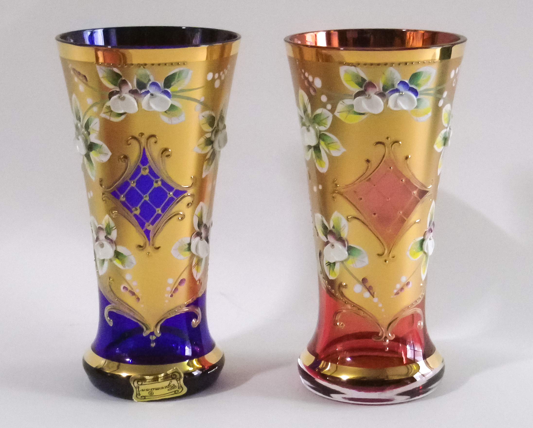 生産完了商品 ボヘミアングラス エーゲルマン 「ハイエナメル