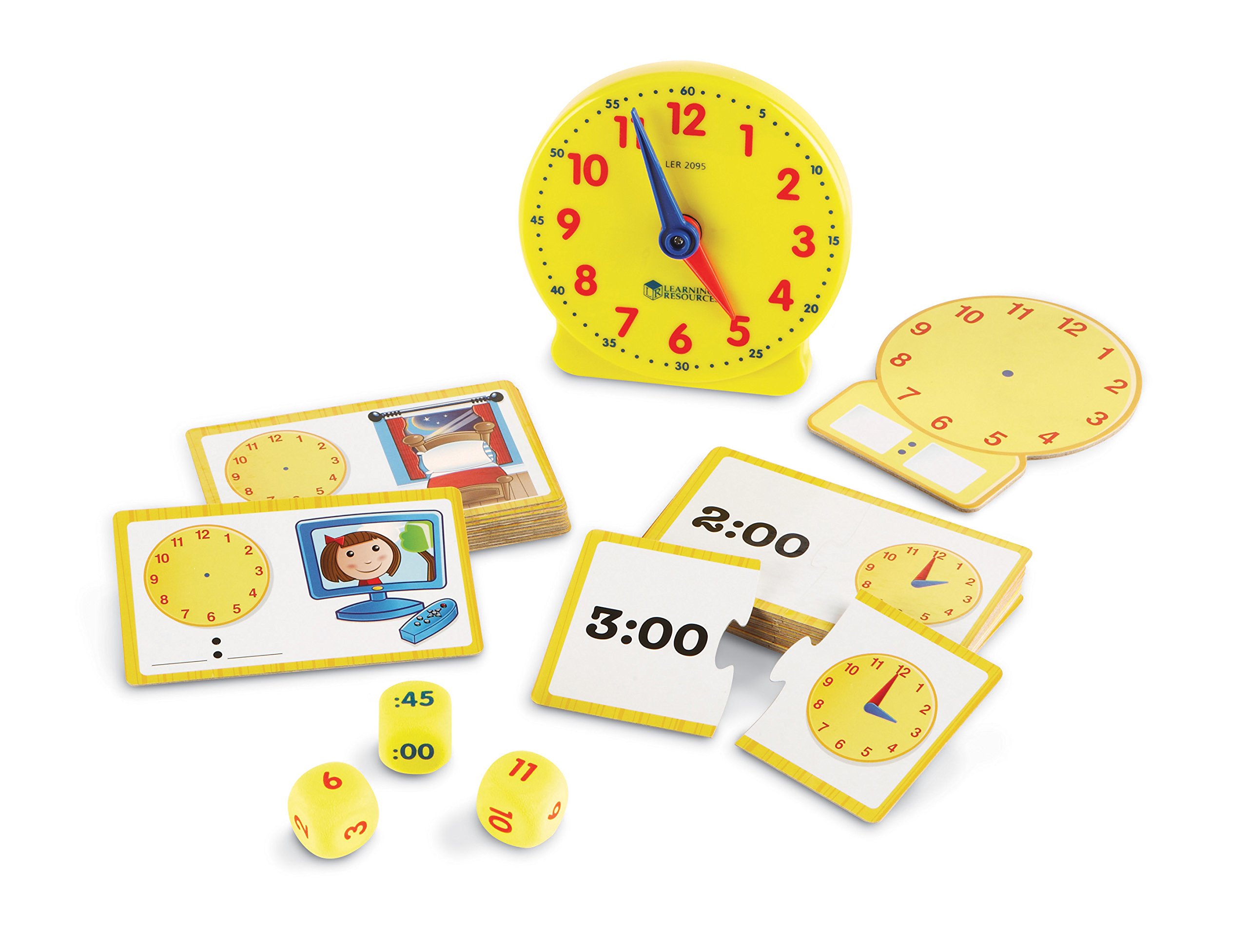 ラーニングリソーシズ 算数教材 学習時計 時計アクティビティセット LER3220-J 正規品