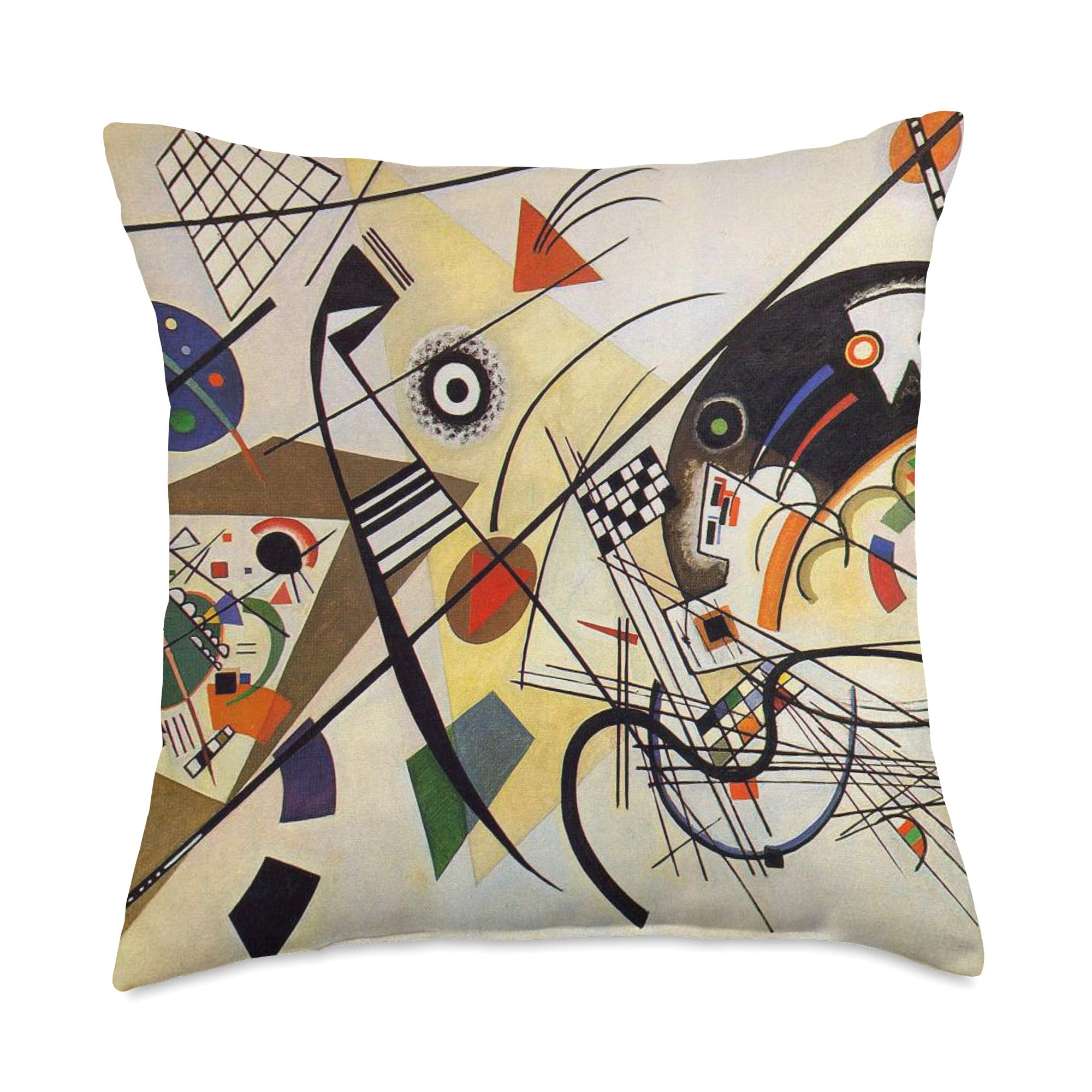 Wassily Kandinskys Transverse Line Throw Pillow