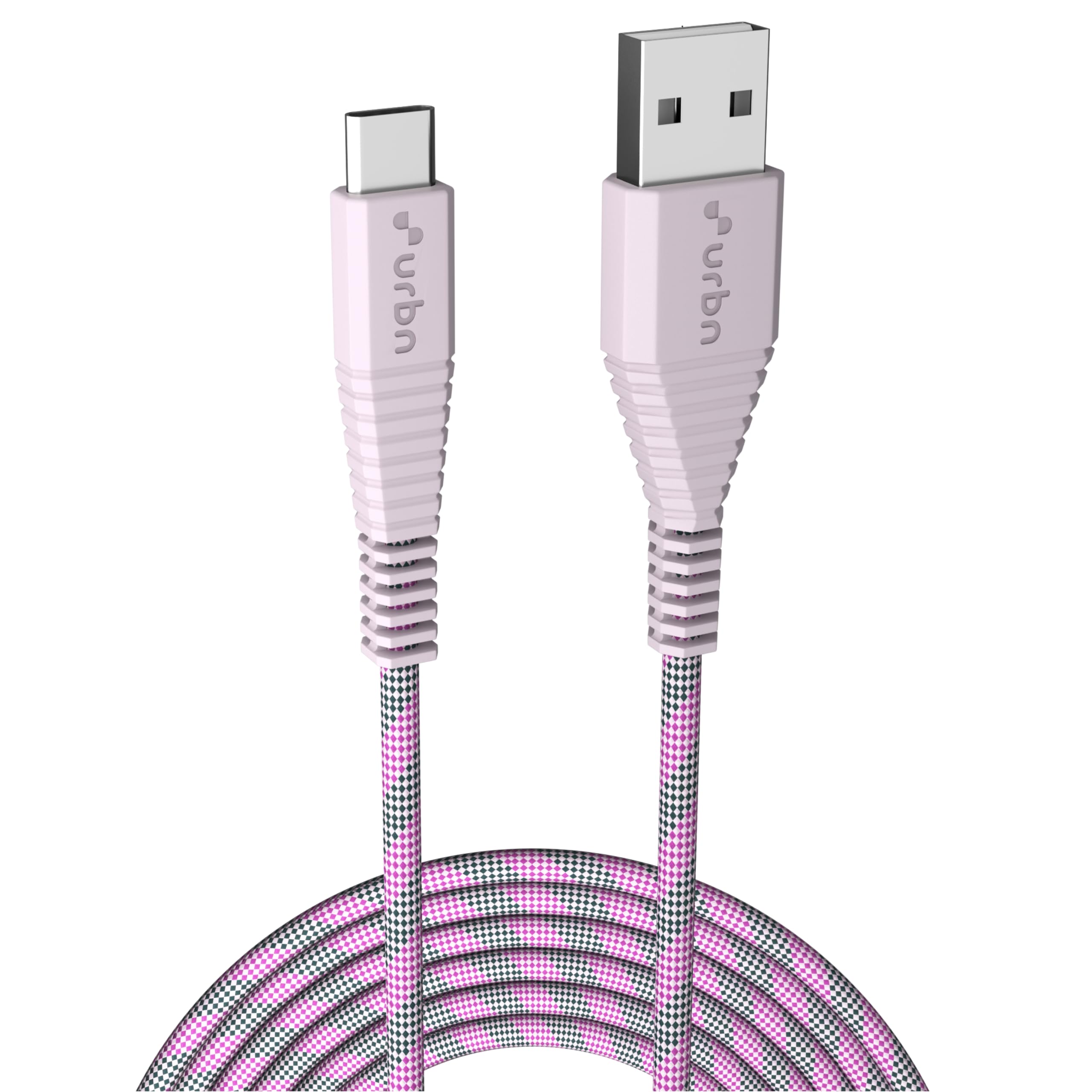 See full amazon price history chart for URBN USB Type-C 25w Ultra Fast Charging Cable - 5ft | Unbreakable Nylon Braided, Quick Charge (QC) Compatible | Charge & Data Transfer | Rugged C-Type Cable for All Devices - Designer Pink URBN USB Type-C 25w Ultra Fast Charging Cable - 5ft | Unbreakable Nylon Braided, Quick Charge (QC) Compatible | Charge & Data Transfer | Rugged C-Type Cable for All Devices - Designer Pink (B0DG2QTRBP) Amazon Price History, Amazon Price Tracker
