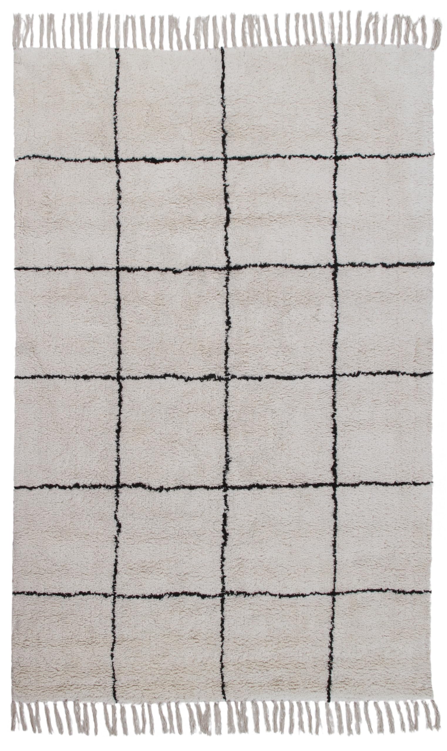 TAPIS BERBERO EN COTON DES.1 200X140