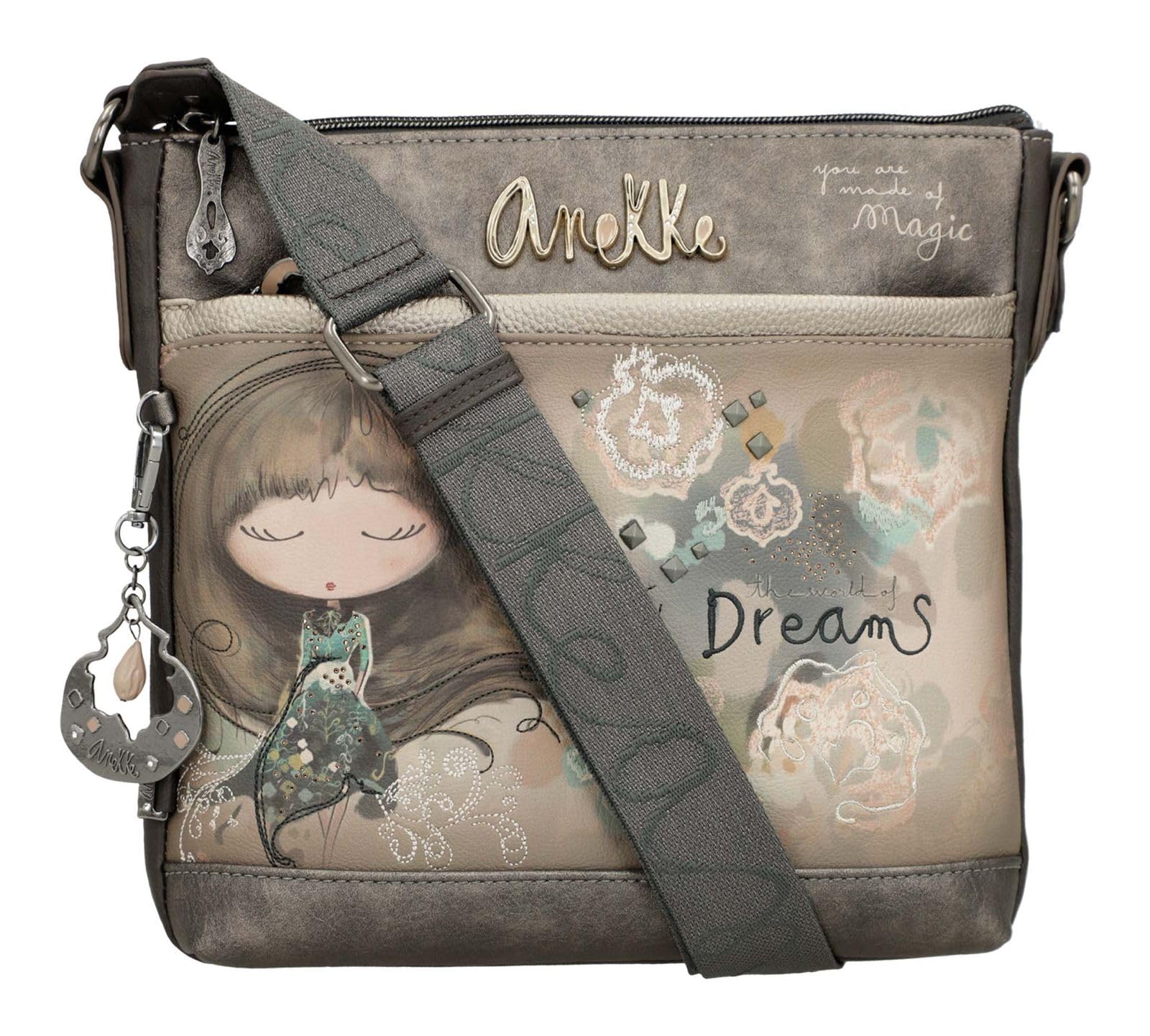 Anekke - Sac à bandoulière FEMME beige