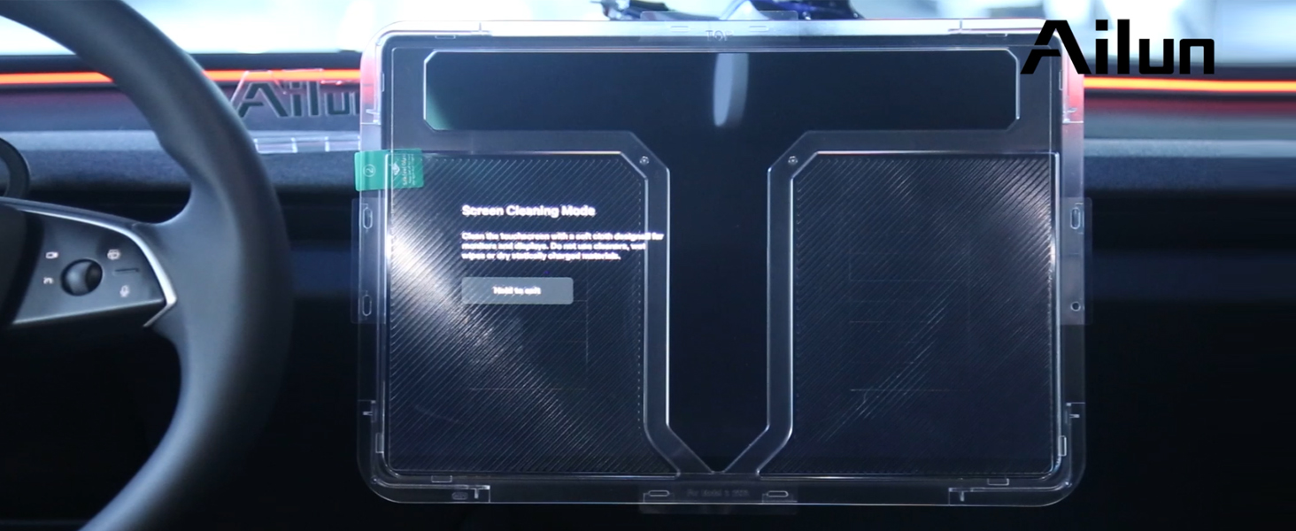 LANTU 2 Pcs Schutzfolie für Tesla Model 3 2024-2026 und Model Y 2025