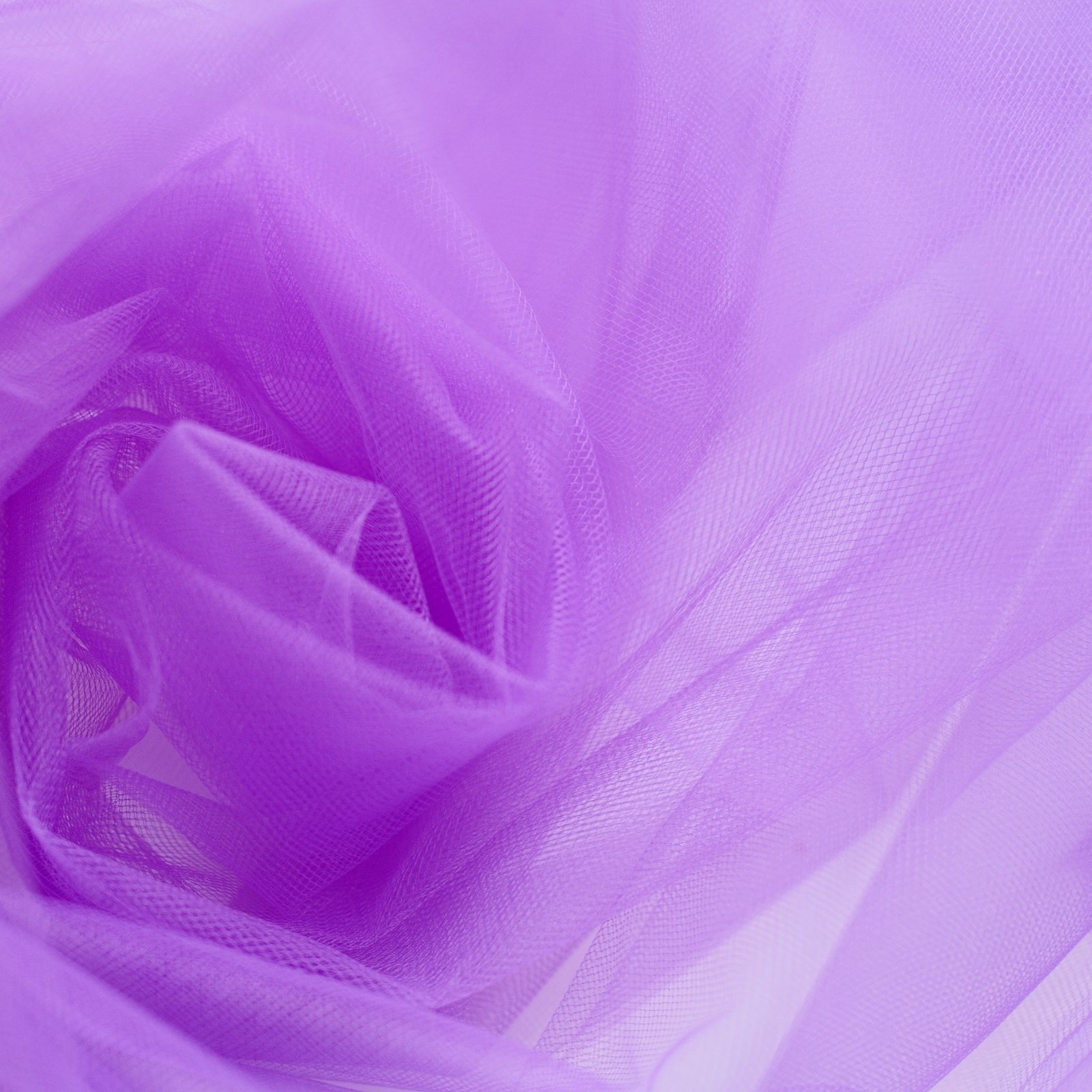 On Trend Fabrics Purple Fine Tulle Fabric 300Cm Wide - Sold By The Metre - Net Suitable For Prom, Underskirt, Veil, Pleating & Ruching