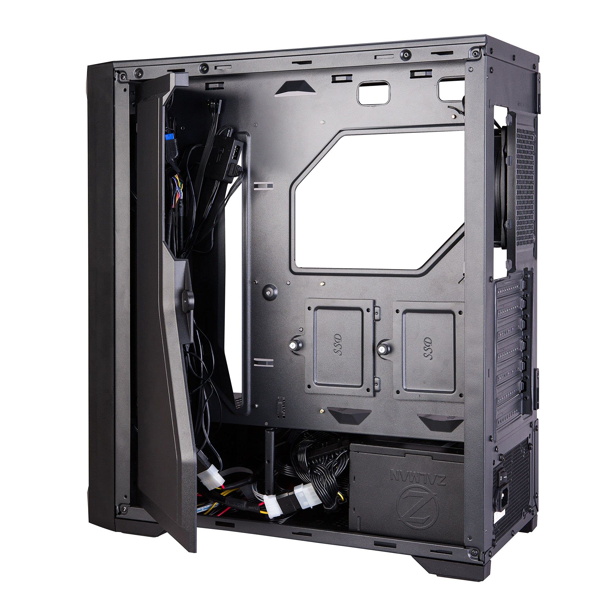 Amazon | ZALMAN Z8 ミドルタワーPCケース フロントメッシュ構造