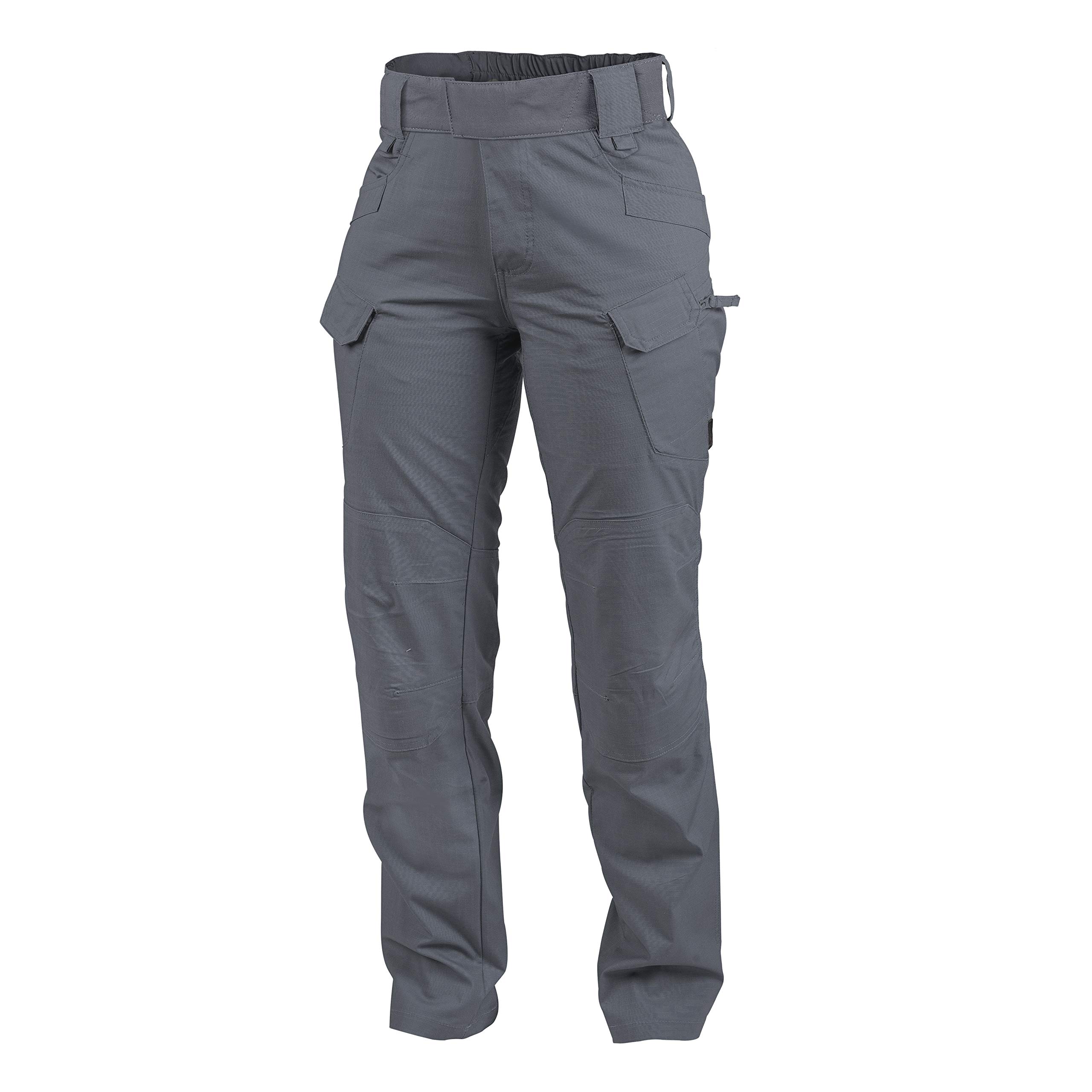 Helikon-Tex Women's Gray Utp Urban Tactical Pants - Polycotton Ripstop - Olive Drab, 28W X 32L