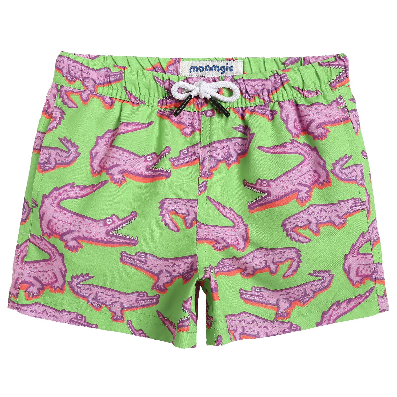 MaaMgic Bañador Niño Ropa de Baño para Niño Secado rápido Interior de Malla Short de Natación Estampado — view 13