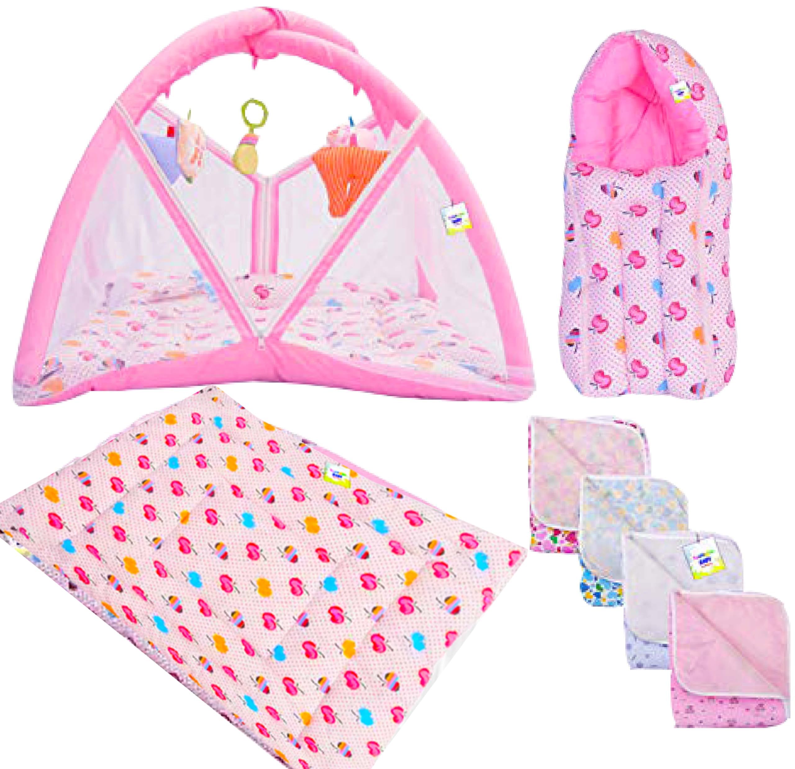 Toddylon New Born Baby Bedding Set (4 PCS Set) (0-6 Months)