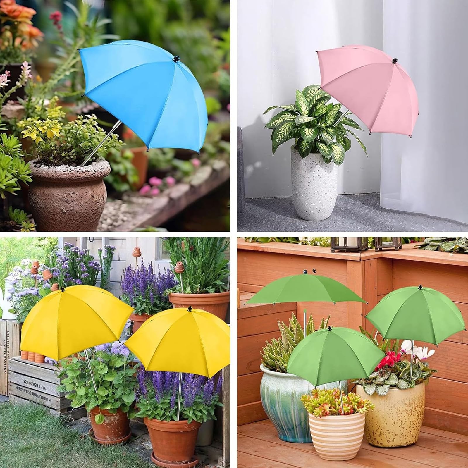 Pflanzenschirm im Freien,2 Stück Pflanzenschirme für Outdoor-Pflanzen,Plant Shade für Den Garten Im Freien,Gartenschirm Sonnenschutz,Gartenschirm Outdoor-Schutzhülle,für Topfpflanzen Blumen Gemüse