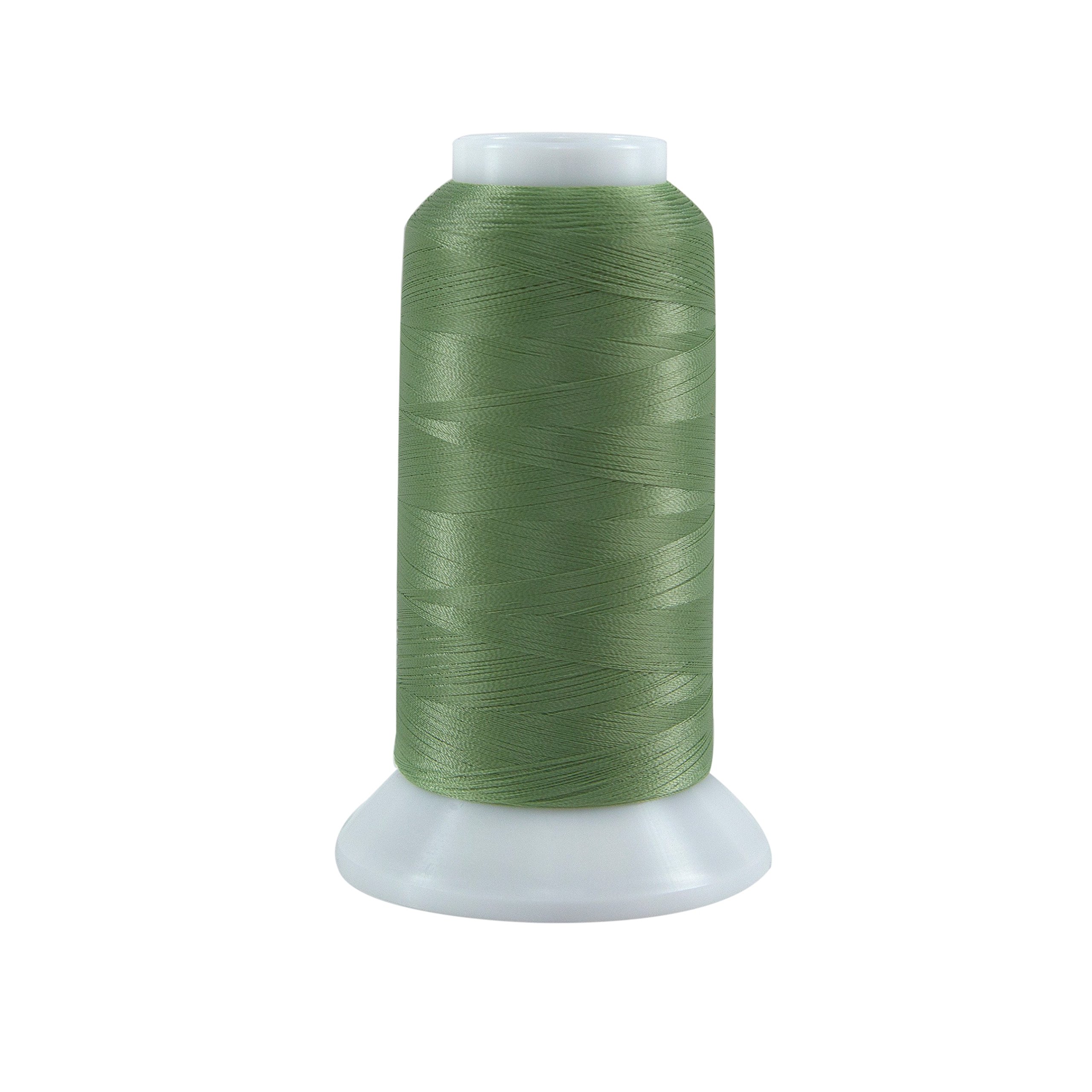 Superior ThreadsBottom Line 2-Ply 60-Weight Polyester Embroidery Quilting Sewing Thread - 3,000 Yard Cone (#614 Light Green)