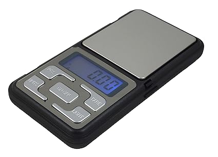 Humser Digital Pocket Weighing Scale, for Kitchen Jewelry Weighing, Small Digital Weighing