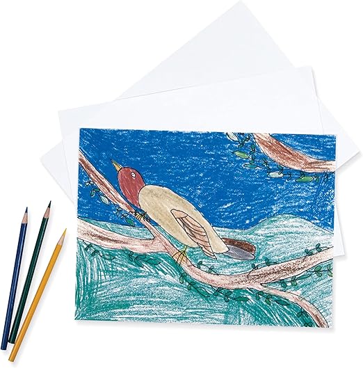 Pacon Drawing Paper, White, Medium Weight, 12" x 18", 500 Sheets