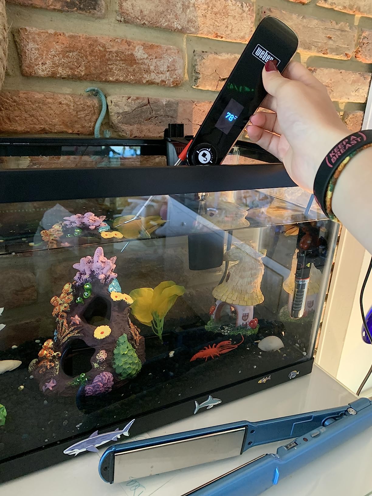 2/mo Finance PULACO 25W Small Aquarium Betta Heater with Free