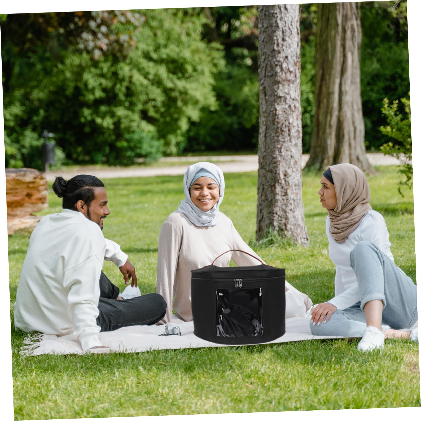 Hutbox aus Filz Faltbarer Hutschachtel Organizer Reißfest Platzsparend Vielseitige Aufbewahrung für Hüte Socken Reise Praktische Transportbox für Damen und Herren