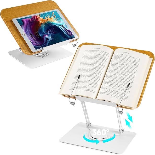 Atril Libros Base Giratoria