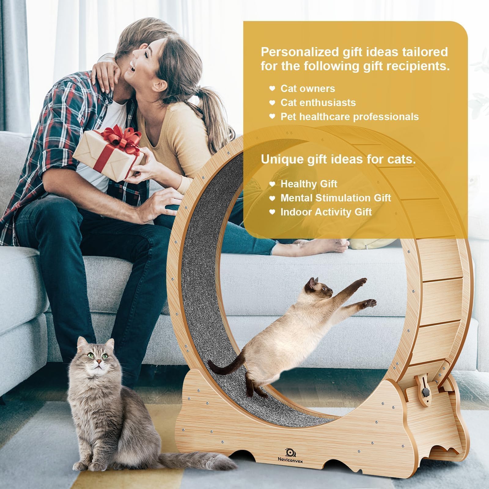 Amazon | 猫 エクササイズホイール 猫 トレッドミル ランニング 