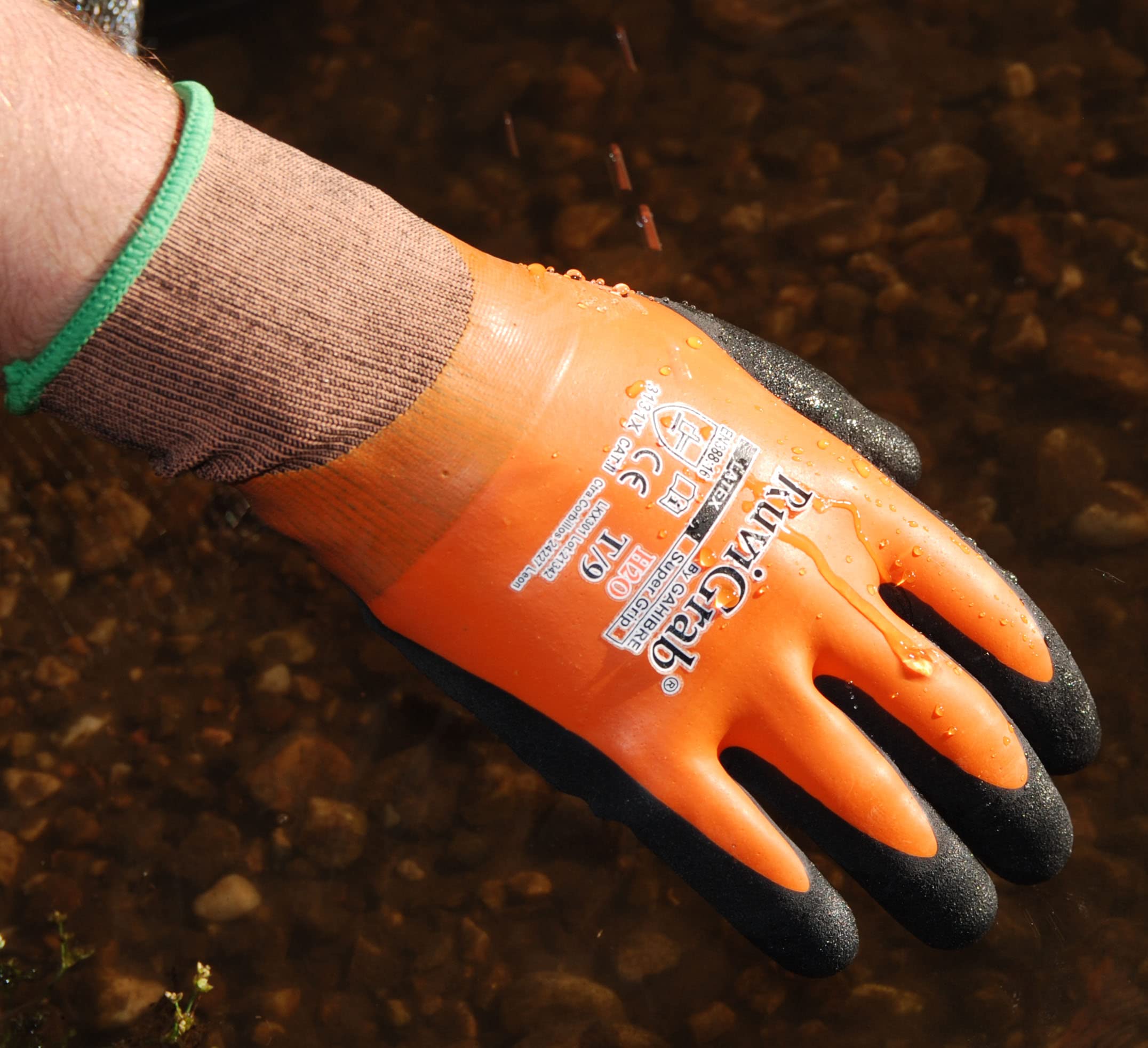 Ruvigrab - Gant De Travail En Latex | Gants Antidérapants | Gants De