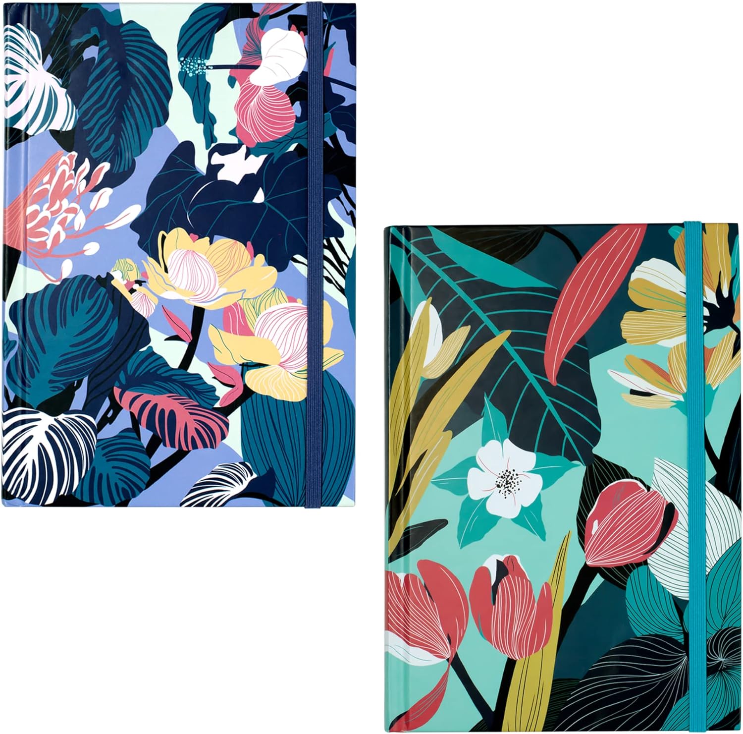 Labkiss Large Hardcover Notebook College Ruled, Lined