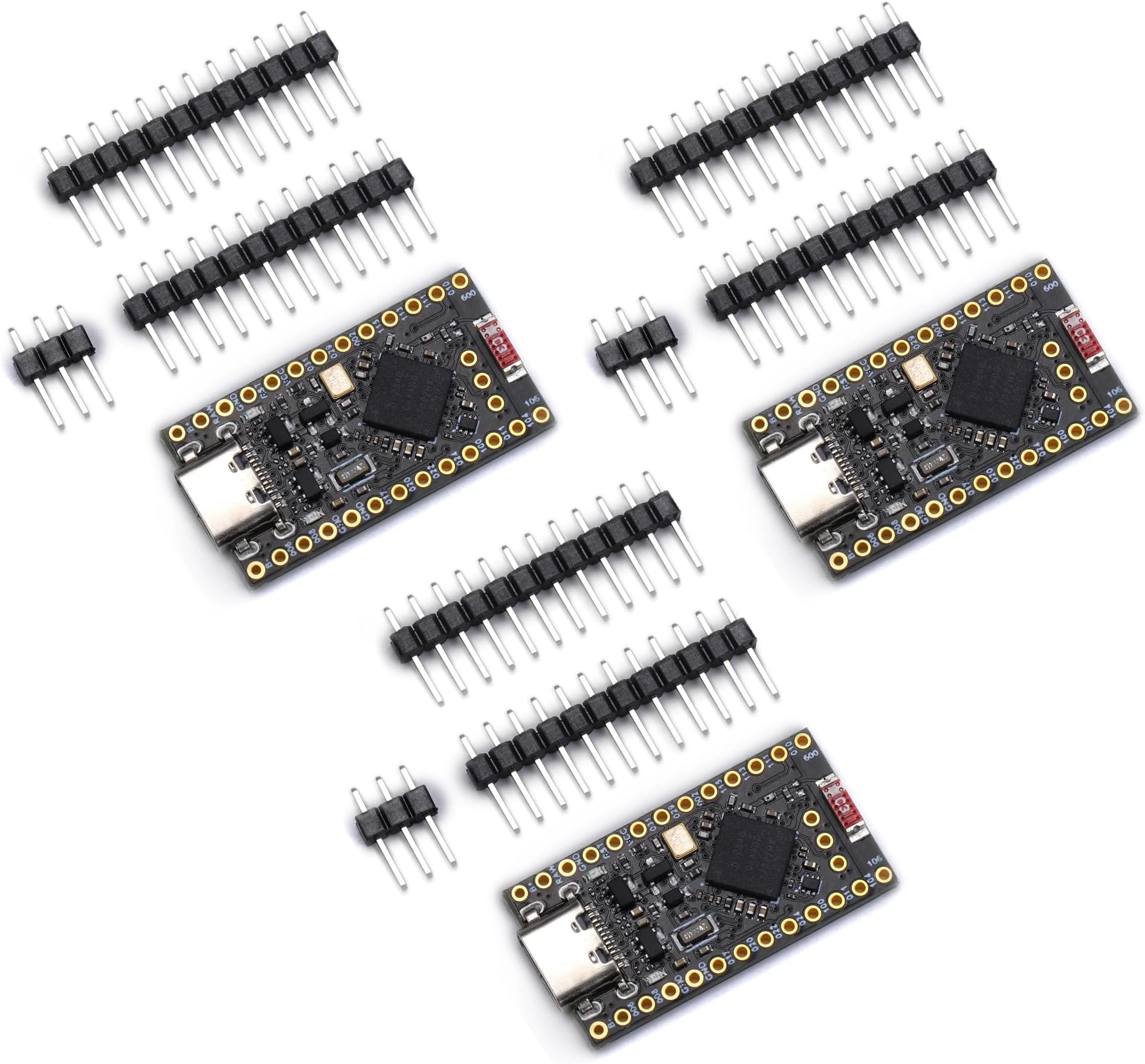 Teyleten Robot Pro Micro NRF52840 Development Board Wireless Bluetooth Charging Management Module 2.4GHz 3pcs