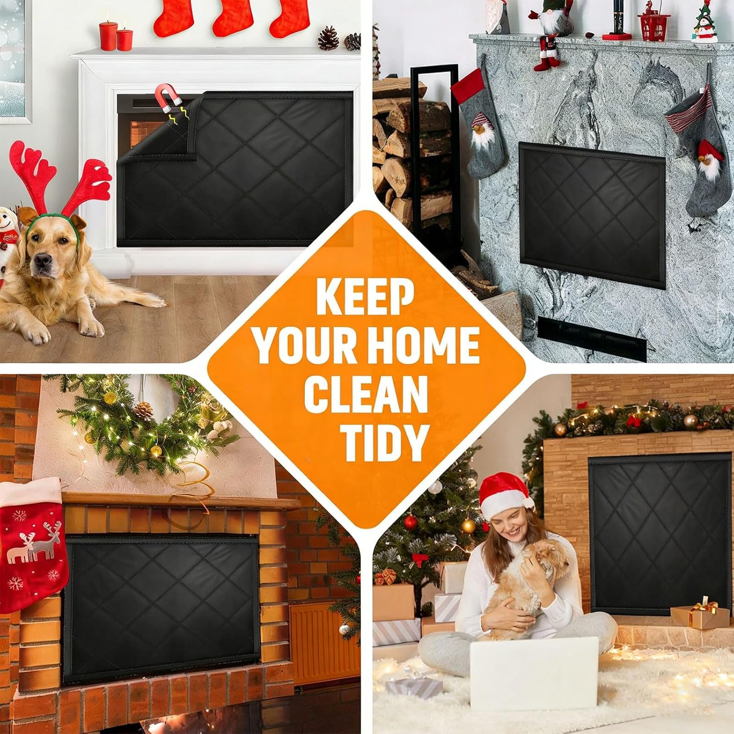 Fireplaces Cover Adjustable Draft Stopper Saving Energy Fireplaces Insulation Blockers Guard Enduring Fireplaces Draft Stopper