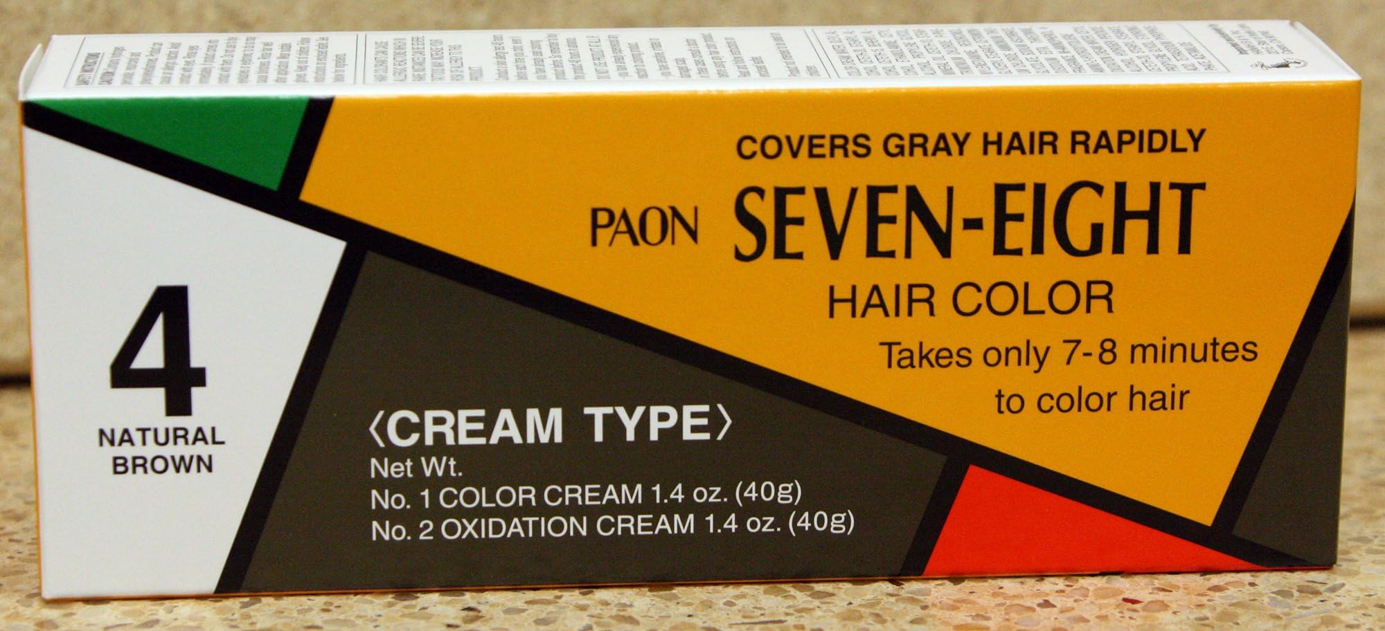PAON Hair Cream Refill, No. 4 Natural Brown