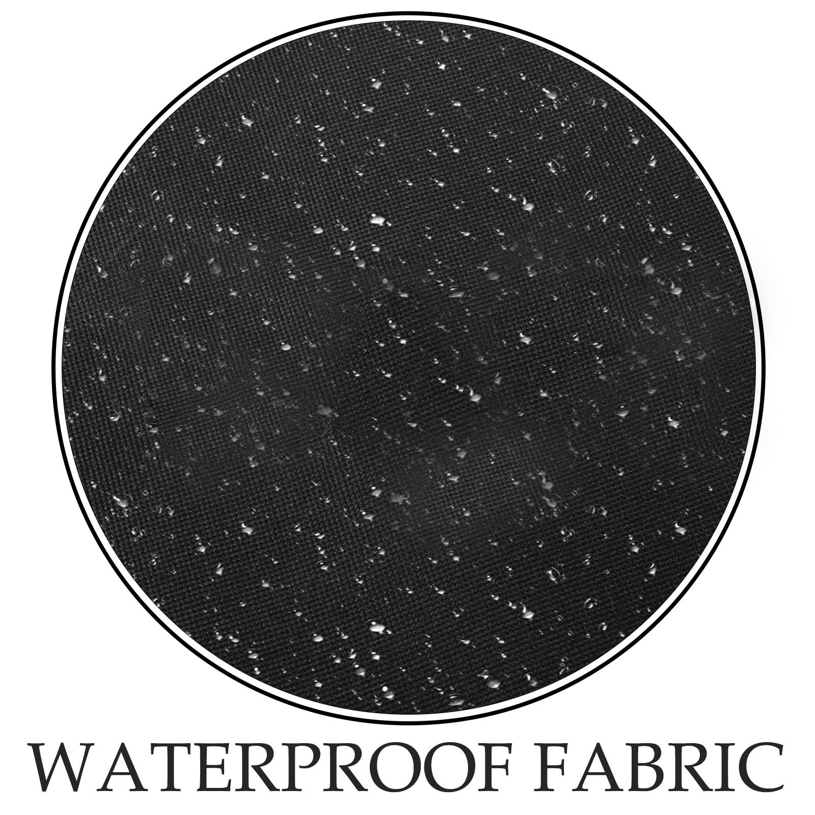 Borsa Porta-tamburi Africani 8-12 Pollici, Custodia | Oxford Cloth Nero, Tracolle a Spalla e Schiena, per Trasporto Comodo in Varie Occasioni