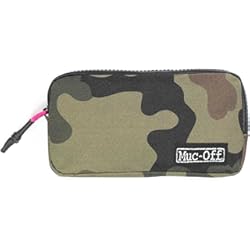 Bolso Evoc Bicicleta Muc-Off Estuche para Accesorios de Bicicleta - Resistente Bolsa de Herramientas de Poliéster 900D Estampado Camuflaje con Cremallera - Para Guardar Cámaras de Reserva, Herramientas, Llaves y Móvil