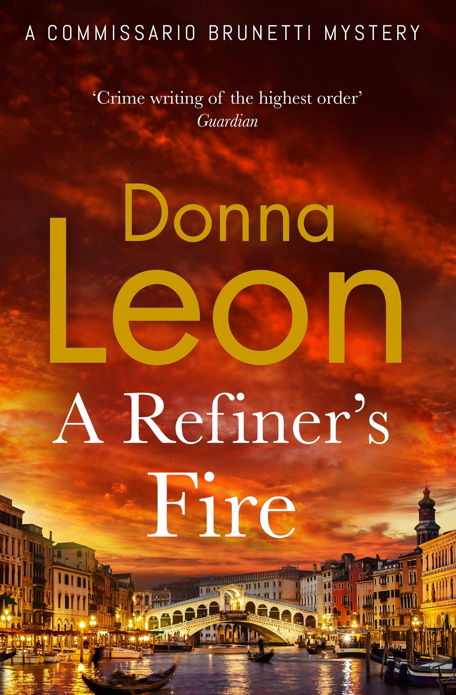 Refiner's Fire by Donna Leon (Paperback Book)