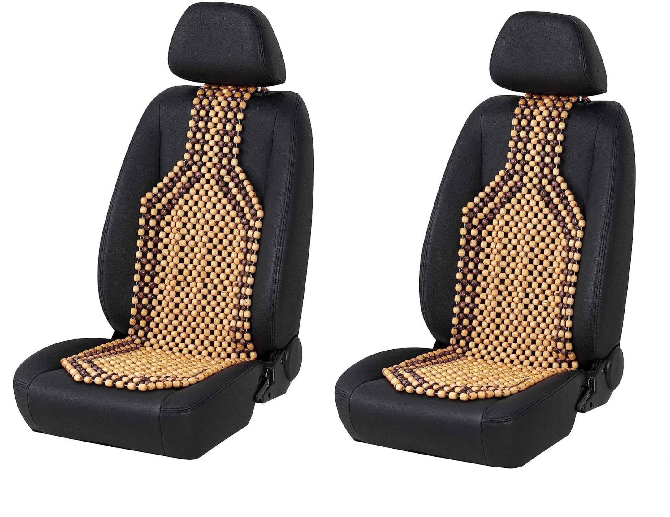 Coprisedile Per Auto Con Perline Di Legno Fatte A Mano: Massaggiatore - Italia - Foto 7