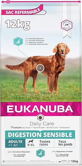 Croquettes chiens adultes digestion sensible