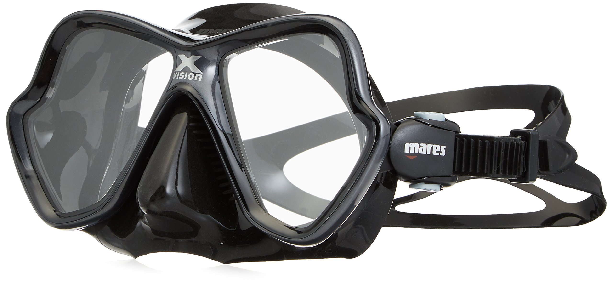 MARES X-Vision Unisex Diving Mask, Unisex, X-Vision, Black — image 1